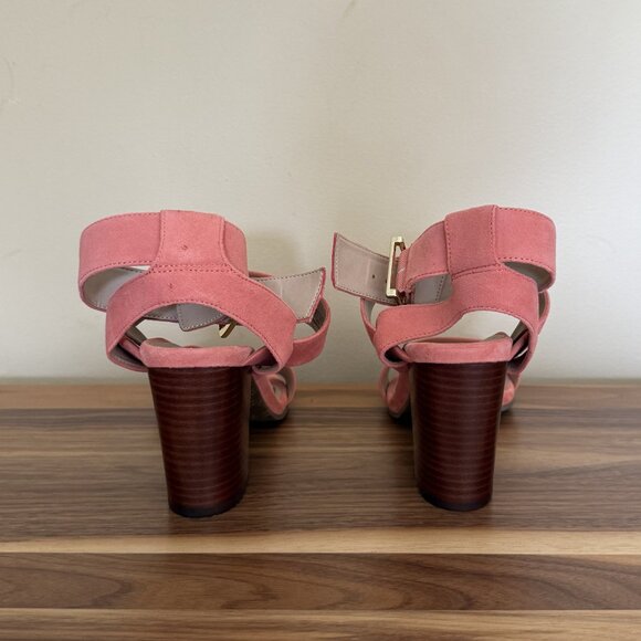 VIONIC Sofia Suede Coral Suede 8.5 W sandals shoes leather NWOT ankle strap - Picture 10 of 13